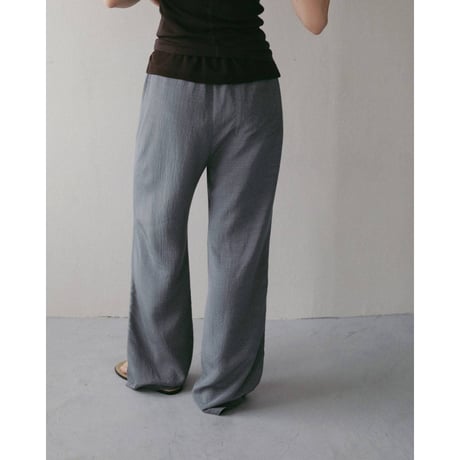 【anuke】Dotjacquard Rough Pants　※納期4月中旬～5月中旬