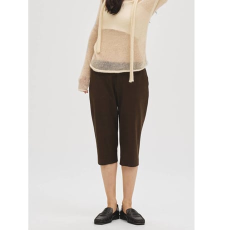 【TODAYFUL】Flat Lowrise Capripants　※納期3月下旬～4月下旬