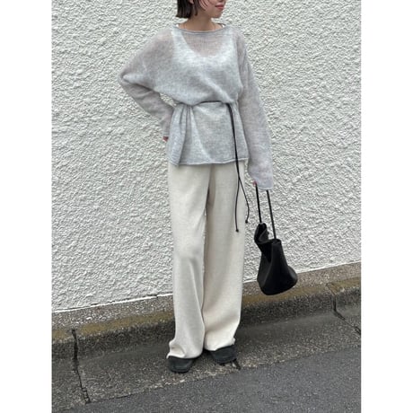 【ROSIEE】モヘアルーズニット