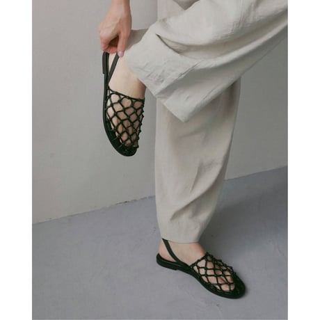 【anuke】Braid Flat Shoes　※納期4月下旬～5月下旬