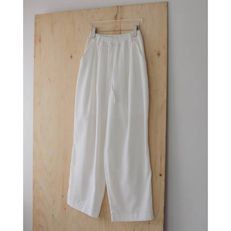 【anuke】Linen Rough Pants　※納期5月上旬〜6月上旬