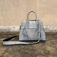 【M.U.L.】ラウンドトートS　レザーショルダー
