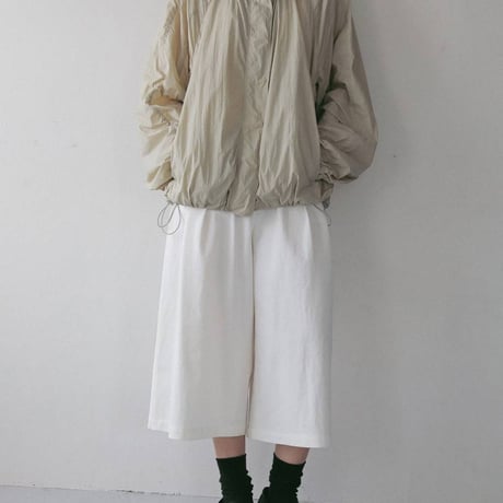 【anuke】Tuck Bermuda Pants　※　納期4月中旬～5月中旬