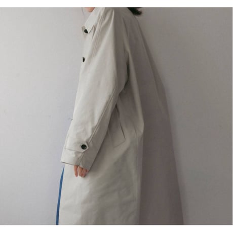 【anuke】Soutiencollar Twill Coat