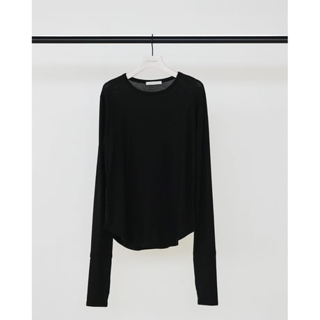 【CHIGNON】ﾛﾝｸﾞｽﾘｰﾌﾞﾚｲﾔｰﾄﾞTEE
