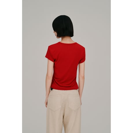 【Hella】compact rib tee　※納期4月下旬～5月下旬