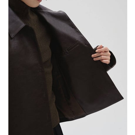 【TODAYFUL】Leather Shirts Jacket
