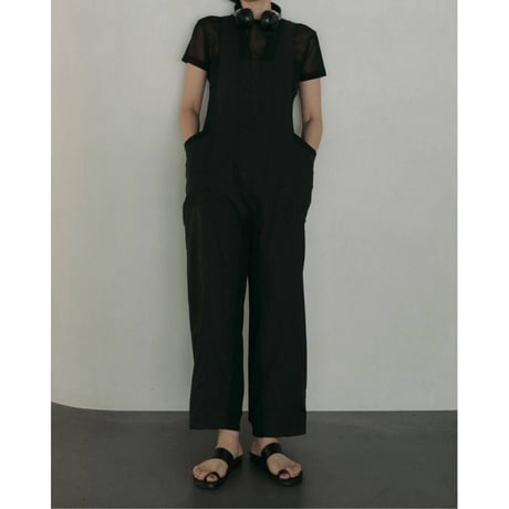 【anuke】Sheer Tulle T-shirts　※納期4月下旬～5月下旬