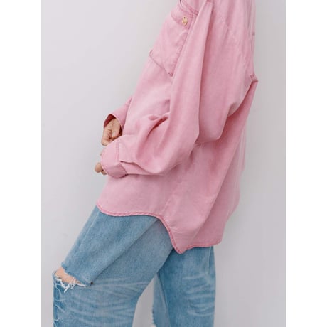 【YENN】FADED OVERSIZE SHIRT ※納期1月中旬～2月中旬