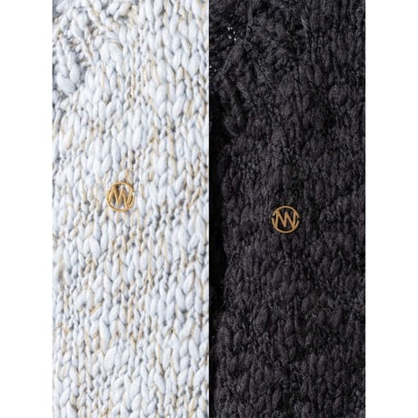 【YENN】HAND SLUB MIX VEST