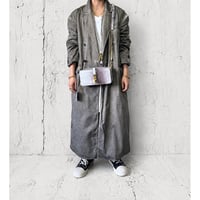 【M.U.L.】BOX WALLET SHOUDER MUL230-287A ※納期27.3月～8月