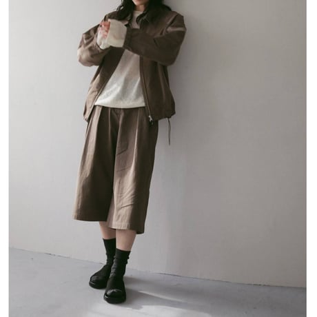 【anuke】Cottonlinen Loose Knit　※納期3月上旬～4月上旬