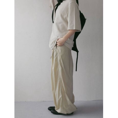 【anuke】Sheer Nylon Pants　※納期3月上旬～4月上旬