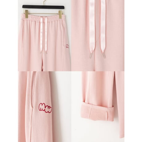 【Mewl】 CURVY SWEAT PANTS