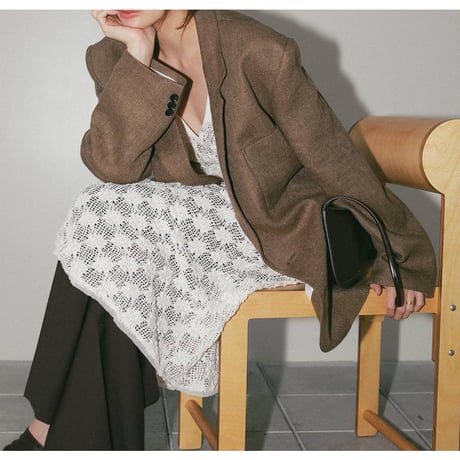 【TODAYFUL】Shrink Lace Dress　※納期4月上旬～5月上旬