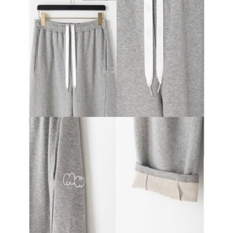 【Mewl】 CURVY SWEAT PANTS