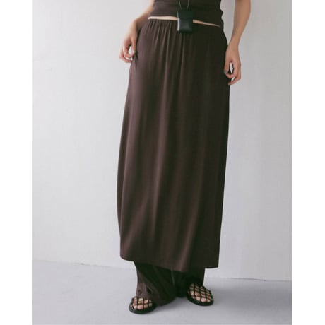 【anuke】Layered Rough Pants　※納期3月中旬～4月中旬