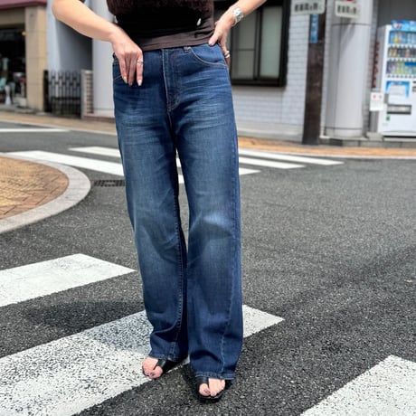 【ANGELINA】立体ストレートデニム✨新色