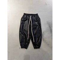 【M.U.L.】Volume leather pants MULW2177　※納期27.3～8月