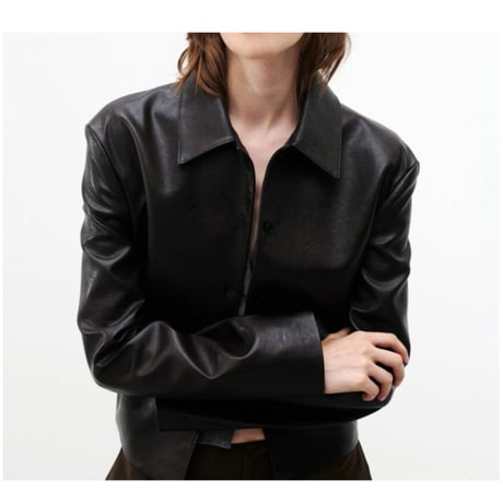 【TODAYFUL】Leather Shirts Jacket