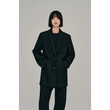 【Hella】tweed tailored jacket　※納期2月下旬～3月下旬