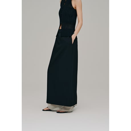 【Hella】layered tight skirt　※納期3月下旬～4月下旬