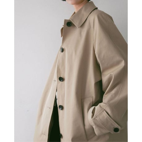 【anuke】Soutiencollar Twill Coat