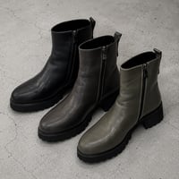 【ATELIER BRUGGE】サイドジップトラックブーツ　26DM-71
