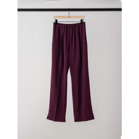 【YENN】SIDE SLIT SLACKS
