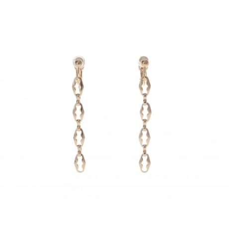 【Sea'ds Mara 】Contour link Earring　27A1-25E