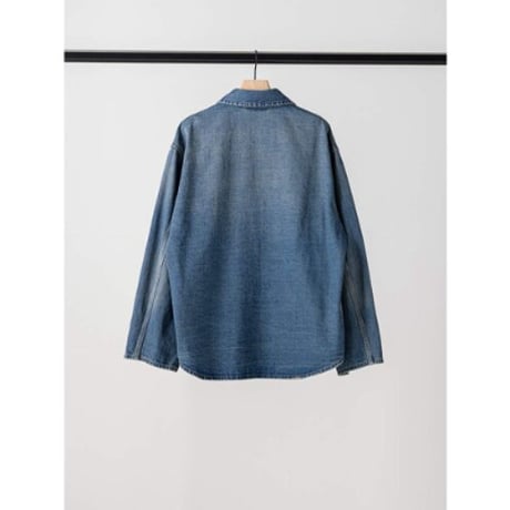 【YENN】DENIM ZIP UP JACKET　※納期1月中旬～2月中旬