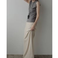 【anuke】Sleeveless Georgette Tanktop　※納期　4月上旬～5月上旬
