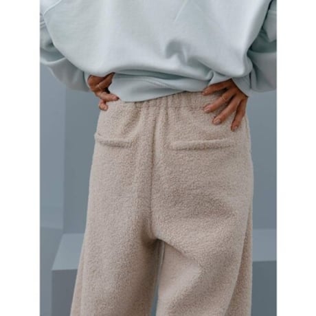 【YENN】COZY TEXTURE PANTS