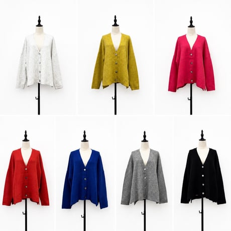 【siro de labonte】side slit cardigan