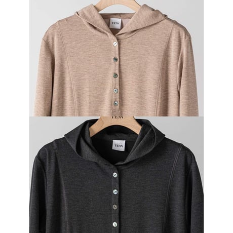【YENN】HENRY HOODIE DRESS