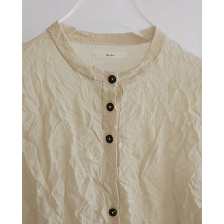 【anuke】Washer Knit Cardigan