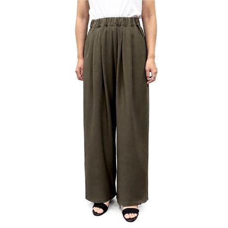 【siro de labonte】tuck easy pants
