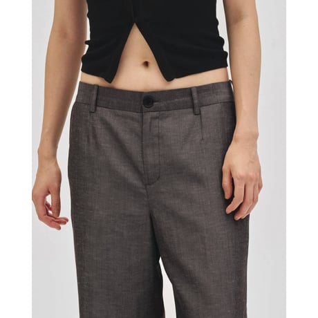 【TODAYFUL】Linen Lowrise Trousers　※納期5月上旬～6月上旬