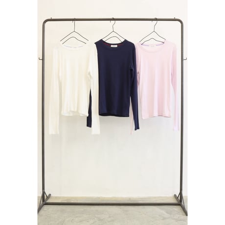 【LE MELANGE】クルーネックロンTee