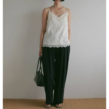 【anuke】Leather Boston Bag