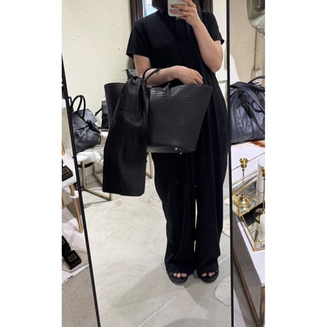 【M.U.L.】BASKET TOTE M leather stole MUL233 ※納期27.3月～8月
