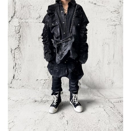 【M.U.L.】DRAPE CHAIN ONE HANDL BAG MUL174-284 ※納期27.3月～8月