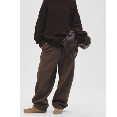 【TODAYFUL】Wool100% Cocoon Pants