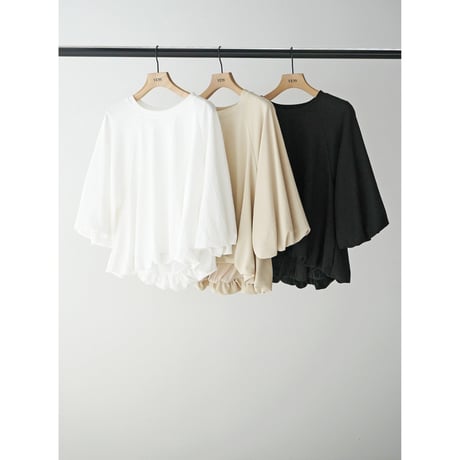 【YENN】AIRY BALLOON TEE　※納期1月中旬～2月中旬