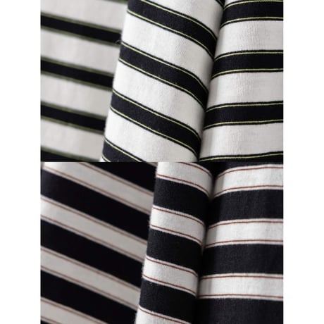 【YENN】STRIPE FORM LONG T