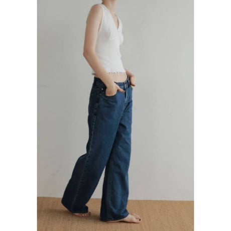 【anuke】Vintage Loose Denim　※納期4月中旬～5月中旬