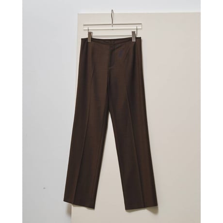 【TODAYFUL】Flat Lowrise Slacks　※納期3月下旬～4月下旬