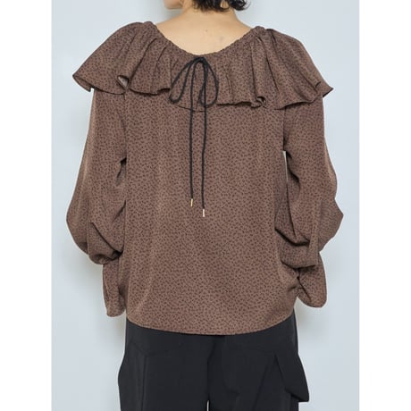 【CHIGNON】ﾚｵﾊﾟﾄﾞｯﾄﾄﾞﾛｽﾄｶﾗｰBL
