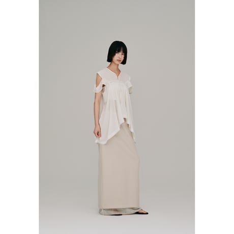 【Hella】layered tight skirt　※納期3月下旬～4月下旬