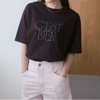 【hunch】コンパクトスムースロゴT